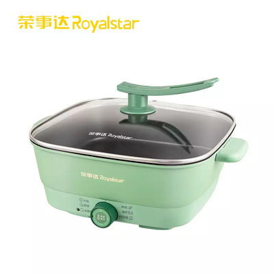 Cookware caliente eléctrico chino de la sopa de la sartén del barco de vapor del pote 5 cuartos de galón para el partido de la familia de las personas 6-8