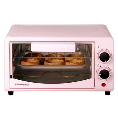 parrilla eléctrica casera de Oven Pink Oven Toaster With de la convección del asador del Rotisserie 10L