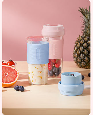 Juice Cup Juicing Fruit Blender eléctrico portátil de carga inalámbrico BPA 300ml libre