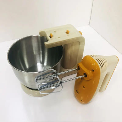 La herramienta que cocía 150W del huevo de la torta de la licuadora de la mano amarilla de la máquina modificó para requisitos particulares
